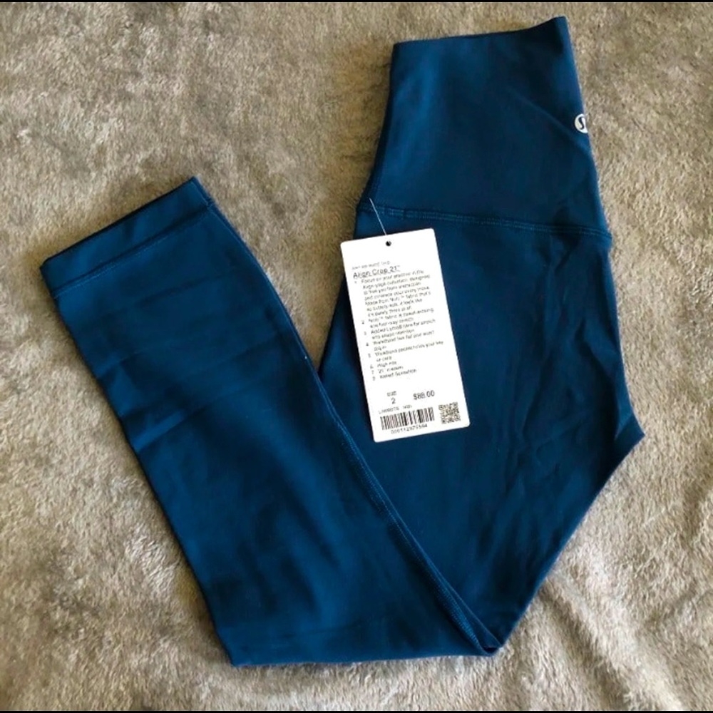 Lululemon Align crop 21” leggings size 2